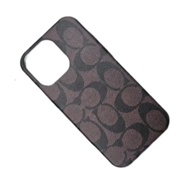 TPU HYBRID C TEXTURE DESIGN FOR IPHONE 12 PRO MAX - BROWN