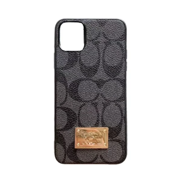 TPU HYBRID C TEXTURE DESIGN FOR IPHONE 13 PRO MAX - BLACK