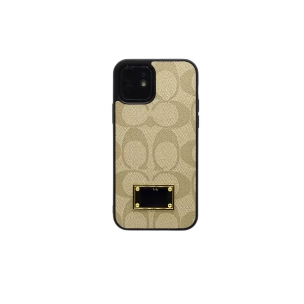 TPU HYBRID C TEXTURE DESIGN FOR IPHONE 16 PRO - BEIGE