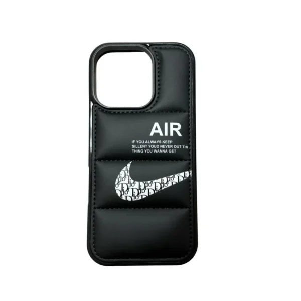 TPU PUFFER NF  DESIGN FOR IPHONE 13 / 14 (AIR) - BLACK