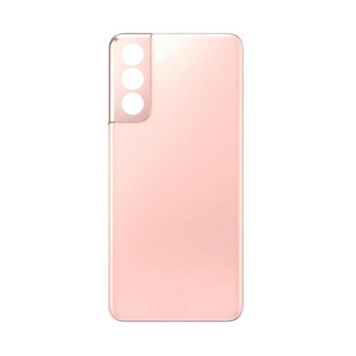 Back Cover With Camera Lens For Samsung Galaxy S21 Fe 5g - Pink - Pulled