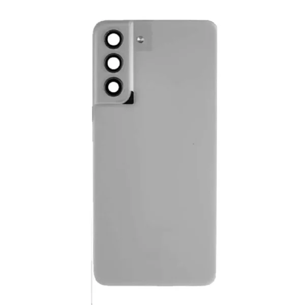 Back Cover With Camera Lens For Samsung Galaxy S21 Fe 5g - Graphite - Pulled