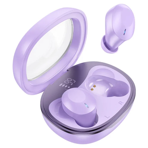 Hoco Eq3 Crystal Tws Headset : Purple