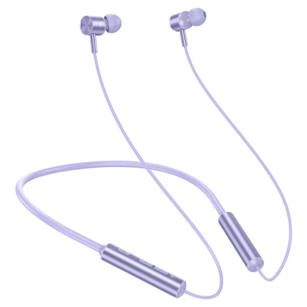 Hoco Es69 Neck Mounted Bt Earphones : Purple