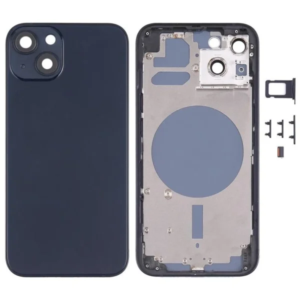 Housing For Apple Iphone 13 Mini : Pulled - Black