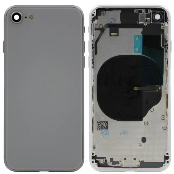 Housing For Iphone 8g Pulled  - Silver