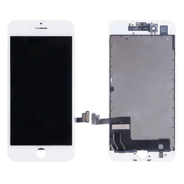 Lcd Assembly Compatible For Apple Iphone 7g : ( Pulled B Grade) (white)