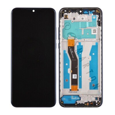 Lcd For Moto G Play (xt2093 / 2021) With Frame (blue) - Oem