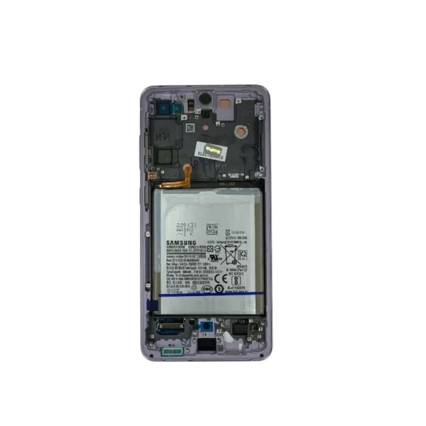 Samsung Galaxy S21 Fe 5g Assembly With Frame (lavender) - Service Pack