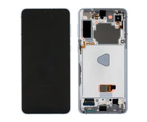Samsung Galaxy S21 Plus 5g Assembly With Frame (phantom Silver)   - Service Pack