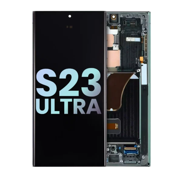 Samsung Galaxy S23 Ultra 5g  Assembly With Frame (Green) - Oled
