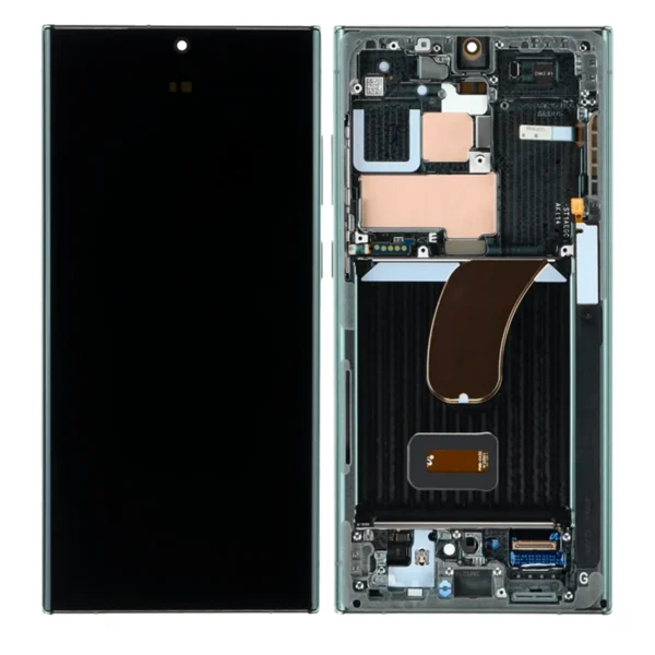 Samsung Galaxy S23 Ultra 5g Assembly With Frame (green) - Pulled (grade C)