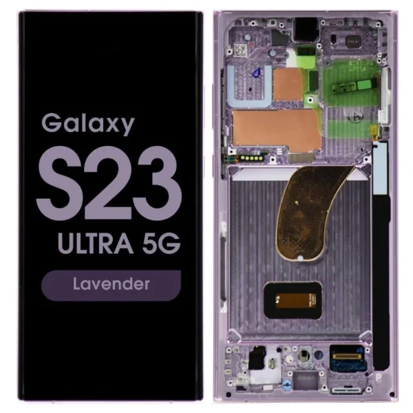 Samsung Galaxy S23 Ultra 5g  Assembly With Frame (lavender) - Oled