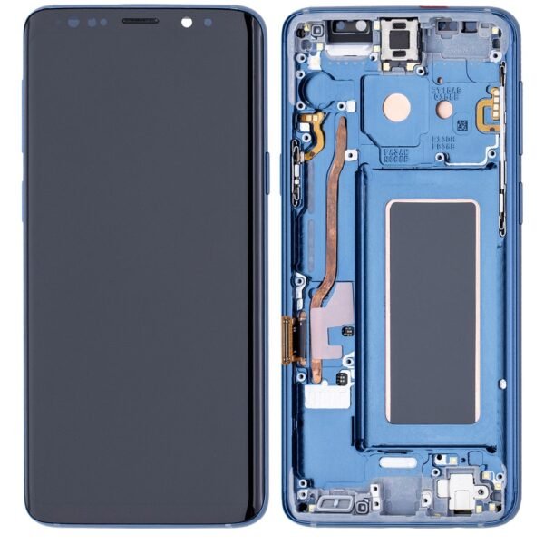 Samsung Galaxy S8 Assembly With Frame - Coral Blue - Oem (glass Change)