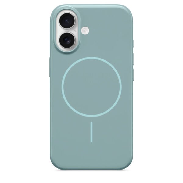 Back Glass For Iphone 16 Plus With Steel Plate/ Wireless Nfc Charging Magsafe Magnet & Flashlight Flex Teal